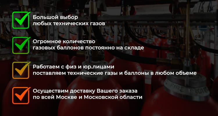 Технические газы в Волоколамске